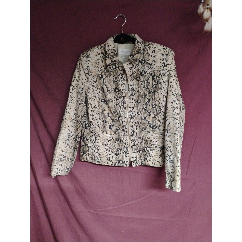 Ladies Jacket Conrad C Collection Multi- Color Stretch